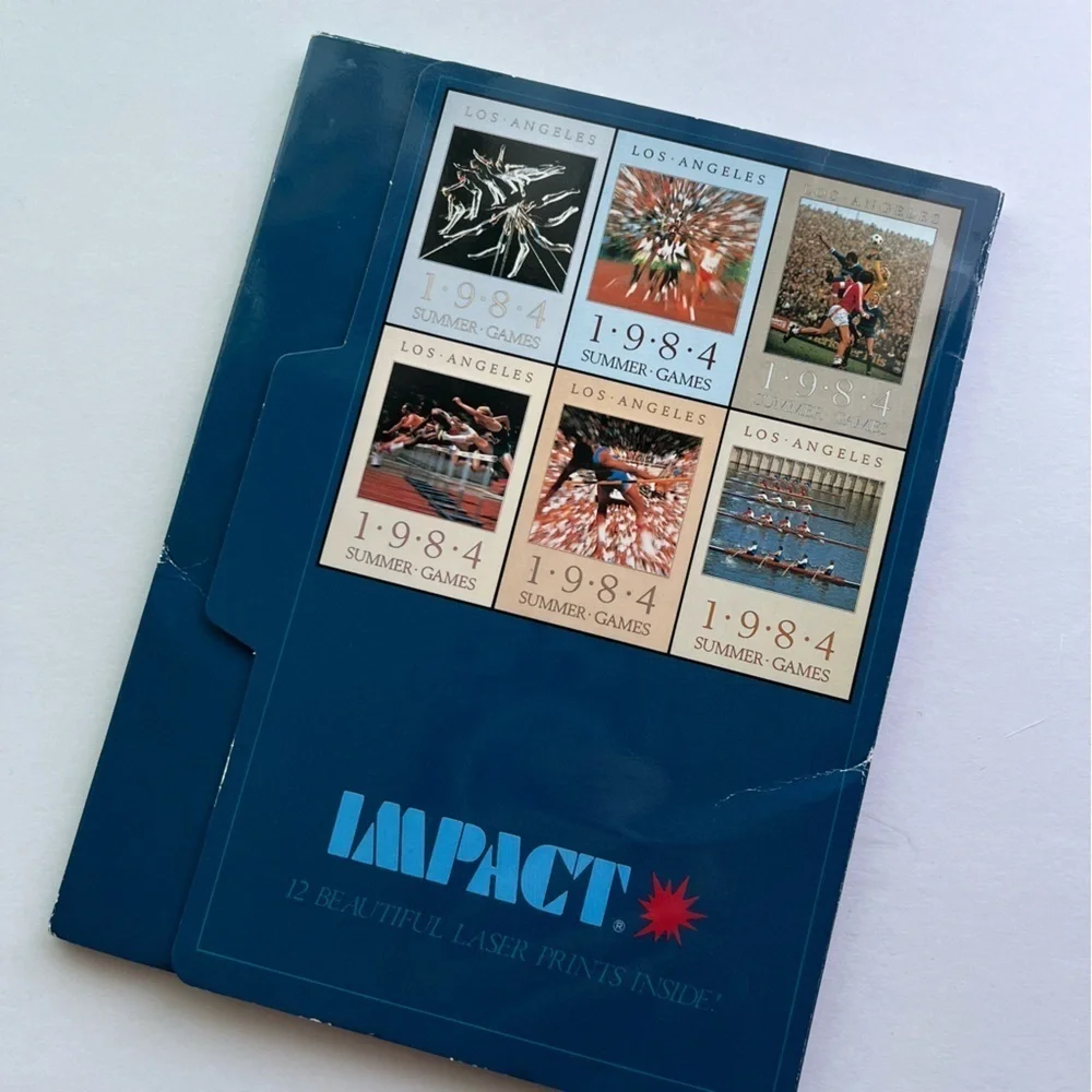 RARE Summer Games Olympics 1984 Los Angeles Postcards New Vintage
